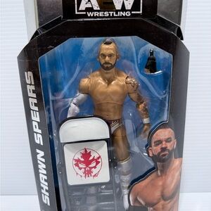 Jazwares AEW Unmatched Series #5 Shawn Spears #35 Action Figure WWE